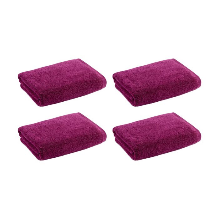 4PK Christy Cirrus Bath Towel Combed Cotton 450GSM Fast Drying Summer Pudding