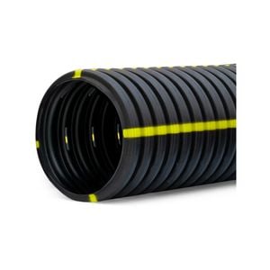 Marley 110mm x 30m Drainflo Corrugated Drainage Pipe Unpunched