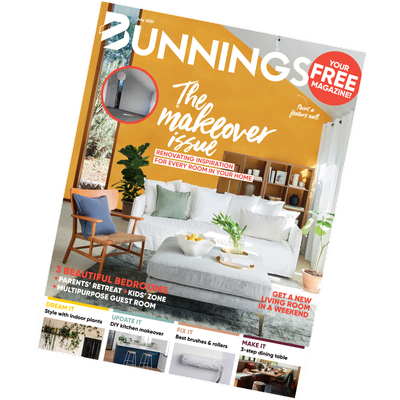 bunnings magazine july 2021 cover