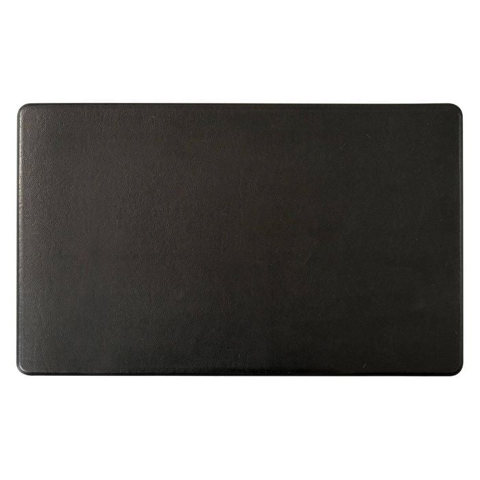 Maxfind 51 x 81cm Black Anti Fatigue Bevelled Mat