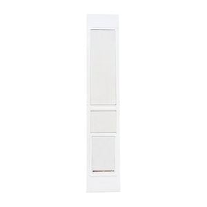 Hartman 385 x 270mm Large White Pet Door For Patio And Sliding Doors