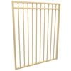 ProtectorAl 975 x 1200mm Paperbark Aluminium DTR All Up Pool Gate
