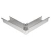 Fielders 115mm Zinc Quad Gutter External Mitre