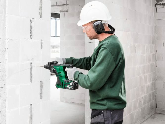 man working with tools