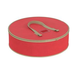 Flexi Storage Living Red Christmas Wreath & Lights Storage Bag