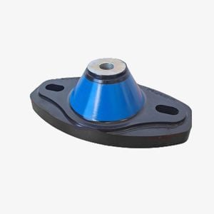 Isoflex M16 180x98mm Light Blue General Purpose Polymer Equipment Mount – Heavy-Duty, Fail-Safe Design