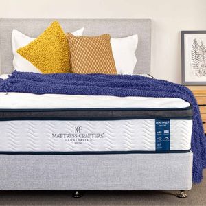 Mattress Crafters Boutique Deluxe7 Zone Pocket Spring Memory Foam Mattress 30cm