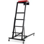 Costway Height Adjustable Mechainc Stool Garage Creeper Chair 114.5-168cm
