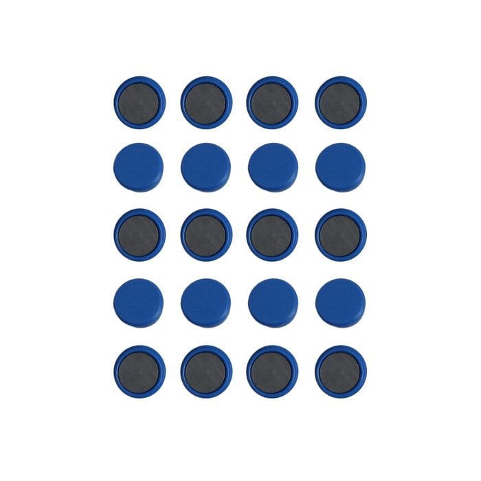 Everhang 25mm Blue Disc Magnet - 20 Pack