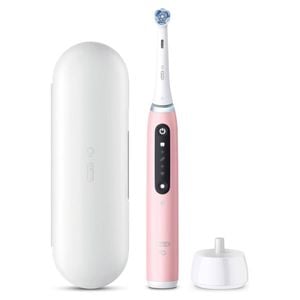 Oral-B iO 5 Personalised Clean Electric Toothbrush w/ Travel Case - Pink