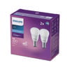 Philips B35 B15 LED 470Lm Cool Daylight 5W Fancy Round - 2 Pack