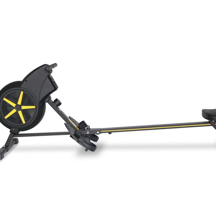 Rowing Machine With Air Resistance System