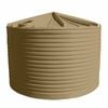Clark Tanks 22000L Round Poly Water Tank - Desert Haze