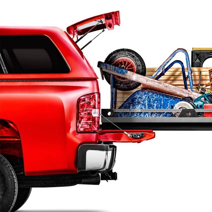 Bedslide 1500 Max Extension 65" X 48" Truck Bed Slide Cargo Organiser | Black Edition