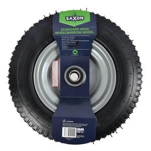Saxon Standard Wide Wheelbarrow Wheel