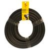 Moroday 16 x 10mm x 5m Black Self Adhesive D-Shape Weather Strip