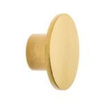 Lane 50mm Brushed Brass Round Cabinet Knob