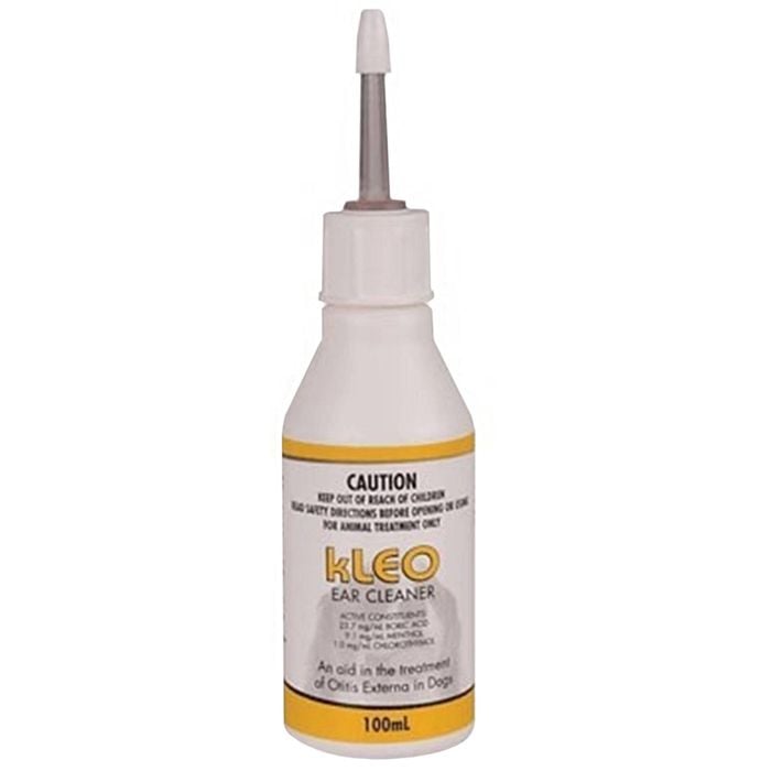 Kleo Dogs Treatment & Prevention Otitis Externa Ear Cleaner 100ml