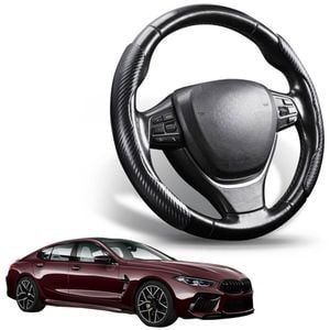 Segmented Steering Wheel Cover for BMW M8 2019 - Current 4-Door Gran Coupe (F93)