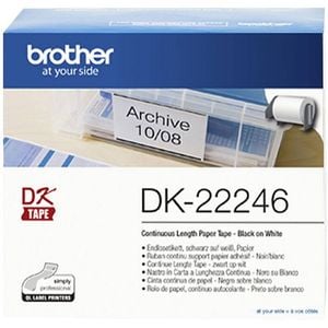 Brother Dk-22246 White Roll