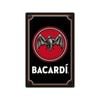 Nostalgic-art Xl Sign Plaque 40x60cm Wall Hanging Bacardi Logo Black