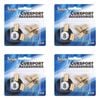 24pc Formula Sports Brass Ferrule Screw Cue Tip Replacement 9mm - Gold