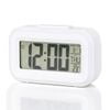 Catzon Small Digital Alarm Clock With Luminous Battery Powered-white
