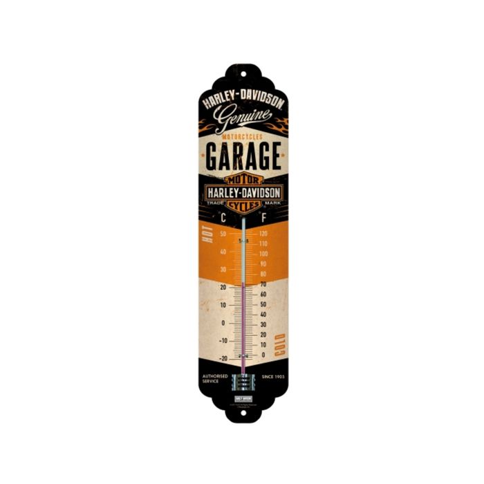Nostalgic-Art Thermometer Harley-Davidson Garage