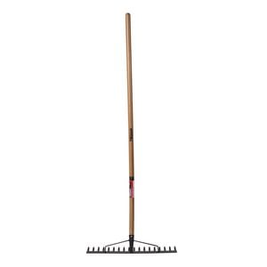 Trojan 18T Landscapers Rake Timber Handle