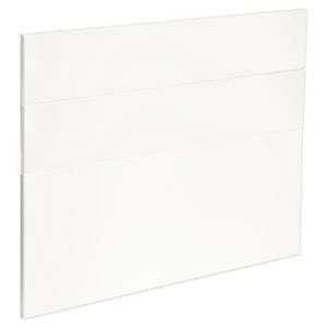Kaboodle 900mm Gloss White Modern 3 Drawer Panels