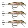 3x Rapala 9cm Countdown Sinking Hardbody Balsa Fishing Lure -Live Rainbow Trout