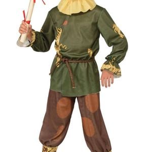 Licensed Wizard Of Oz Scarecrow Boys Book Week Costume - Small