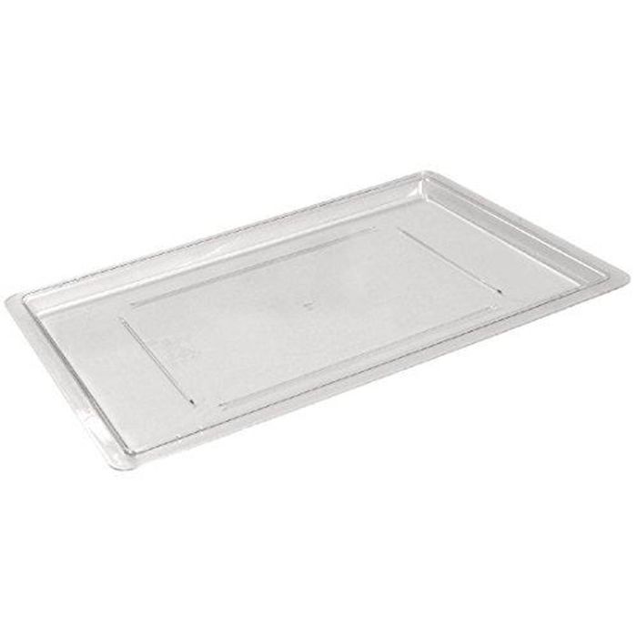 Vogue Polycarbonate Food Storage Container Lid Large Clear 30(h) X 660(w) X 460(d)mm