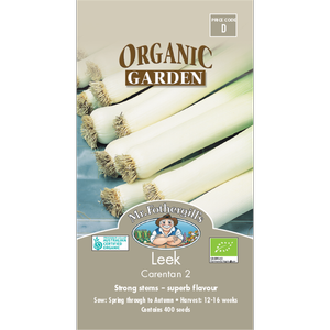 Mr Fothergill's Carenten Leek Organic Seeds
