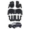 AUSGO 3-Row Set Double-Layer Car Floor Mats for Mercedes-Benz GLS-Class GLS Class X167 2019-Onwards Floor Liners