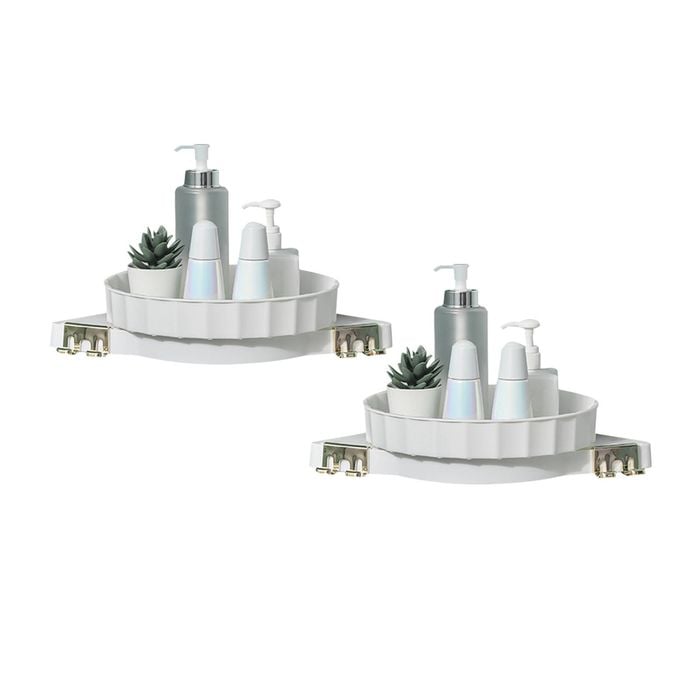 SOGA 3-Tier White Countertop Cosmetic Storage Organiser