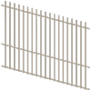 ProtectorAl 1201 - 2400 x 1800mm Paperbark Raked Up to 15º Batten Pool Fence Panel