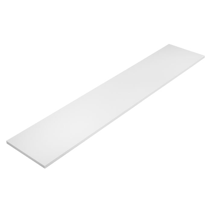 Flexi Storage Home Solutions 1200 x 16 x 250mm White Matte Shelf