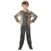 Star Wars Finn Deluxe Kids Halloween Costume with Printed Jacket Top and Pants, 6-8 YRS