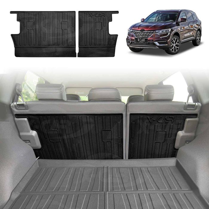 Back Seat Protector For Renault Koleos 2016-onwards All Weather Heavy Duty Car Seat Kick Mats Cover