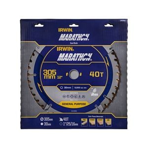 IRWIN 305mm 40T Marathon Circular Saw Blade