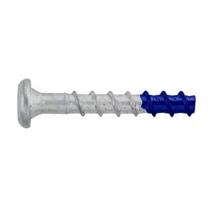 DeWALT 6 x 50mm Dome Blue Tip Screwbolt - 100 Box