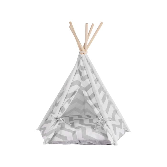 Charlie's Dog Tipi Grey Wave - Large