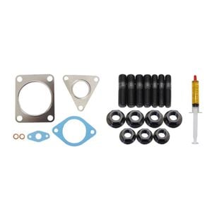 Turbo Charger Installation Stud, Gasket & Lubricant Kit For Land Rover Defender 2.4l