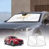 Windshield Sun Shade for Mazda CX-8 CX8 SUV 2018-2024 Blocks UV Rays Foldable Visor Protector