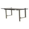 Metlam Australia 960mm x 398mm Designer Black Compact Laminate Folding Shower Seat