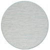 Handwoven Boondi Wool Rug-Ivory/Aqua-120x120cm