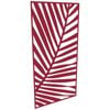ProtectorAl 300-1200w x 1201-2400h Dark Red/Gloss White Palm Unframed Composite Deco Panel
