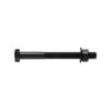 Zenith M12 x 120mm Black Hex Head Bolt - 4 Pack