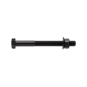 Zenith M12 x 120mm Black Hex Head Bolt - 4 Pack
